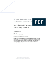 TS-SRAN-SW-0147 3GPP Rel-16 UE Wrongly Mapped As Rel-8 UE by Enode B