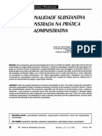 SERVA, M. A Racionalidade Substantiva Demonstrada Na Prática Administrativa. FGV-Revista de Administração de Empresas, 1997.