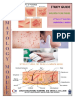 Study Guide-Dermatology 2021