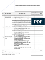 Instrumen Penilaian Prilaku Kinerja Kepala Sekolah Oleh Peserta Didik