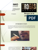 Drogas en La Adolescencia