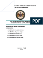 Guia de Procedimiento de Enfermeria en Administración de Alteplaste en Ima Grupo 2