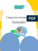 Categorías Semánticas - Animales