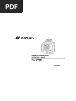 Topcon Rlsv2s User Manual