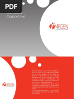 Manual de Identidad Corporativa ImagenSP