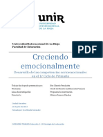 Creciendo Emocionalmente