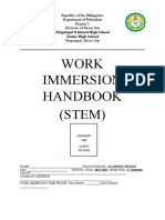 Immersion Handbook