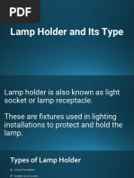 Lamp Holder and Its Type