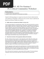 6 Ethical Communities Worksheet Robert Hunter