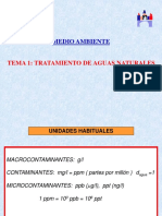 Tema 1 - Potabilización Aguas Naturales