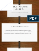 Chapter 8 - Risk Management Standard Part 2