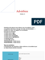 Advérbios 1º Ano