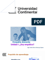 Empatía Docente - Unidad 1