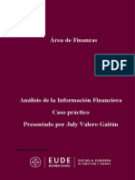 Caso de Análisis de La Información Financiera