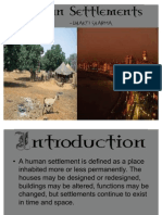 Human Settlements