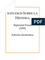 Estudios Sobre La Histeria Autor Sigmund Freud