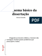 O Esquema Básico Da Dissertação-Branca Granatic