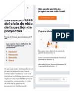 Fases Del Ciclo de Vida de La Gestión de Proyectos - Lucidchart