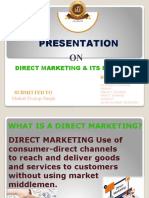 Presentation: Direct Marketing & Its Function