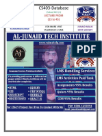 Cs403 Solved Mcqs Final Term by Junaid