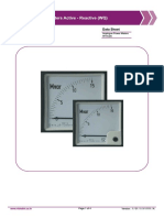 Analog Power Meter 90deg WQ