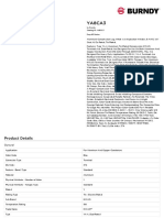 BURNDY - YA8CA3 - Specsheet CALIBRE 8