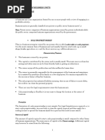 Forms of Business Units