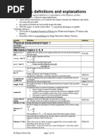 Physics Notes