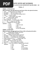 STD 8 Language Question Bank