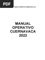 Manual Operativo Cuernavaca Bogota 2022