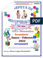 3ERO - CARPETA DE RECUPERACION MATEMATICA fER