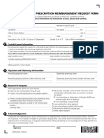 OptumRx Prescription Reimbursement Request Form