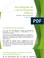 Sistema Integrado de Gestión de Las Finanzas Públicas