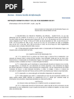 Instrução Normativa RFB Nº 1.215-2011 - Sobre o Comprovante de Rendimentos Pagos À PF