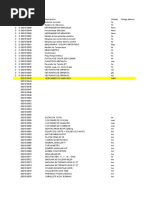 Código Descripción Unidad Código Alterno