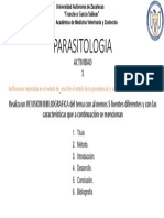 PARASITOLOGIA Actividad 1