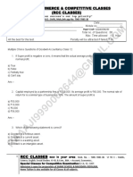 Goodwill Valuation Test