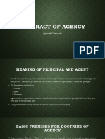 Contract of Agency