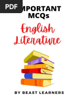 English Literature MCQs - Beast Learners