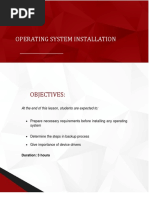 Unit 3 Lesson 5 - Os Installation