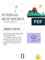 Lesson 2 - Sources of Internal Heat