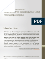 Patient Centred Surveillance of Drug Resistant Pathogens