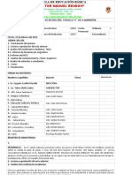 Acta y Formato de La Junta II Q.