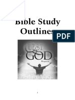 Bible Study Outline