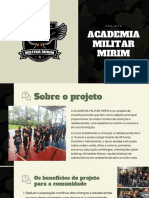 Apresentação - Academia Militar Mirim