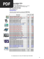 Lista de Preturi IRRITROL