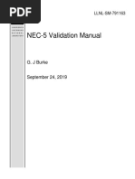 NEC5 Validation Manual 092419