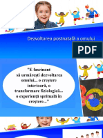 Dezvoltarea Postnatală A Omului