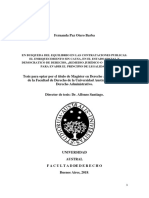 En Búsqueda Del Equilibro de Las Contrataciones Públicas, El Enriquecimiento Sin Causa en El Estado Social y Democrático de Derecho - 2018