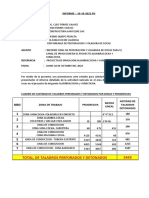 Informe de Voladura